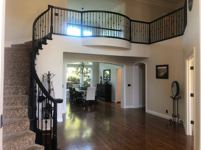 Entry walls repaired and painted