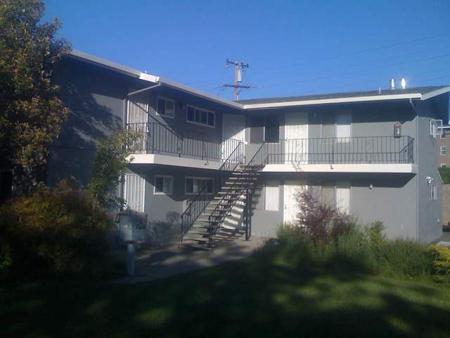 Two-story apartment building exterior repainted
